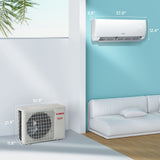 Finnmark 18,000 BTU Single Zone WiFi Mini Split AC (R32)