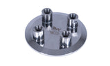 6" Tri-Clamp Endcap w/ (4) 1/4" FNPT Ports