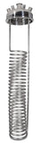 8" Hemispherical End Cap with Coil
