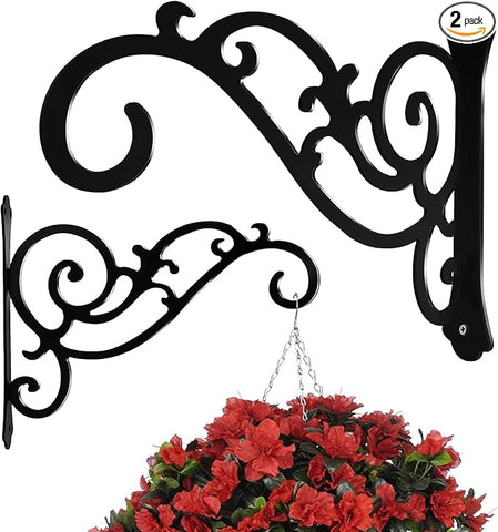 GSY 2 Pcs Hanging Plant Bracket 12-Inch,Wall Hook Hanging Plant Bracke –  Grow It Depot