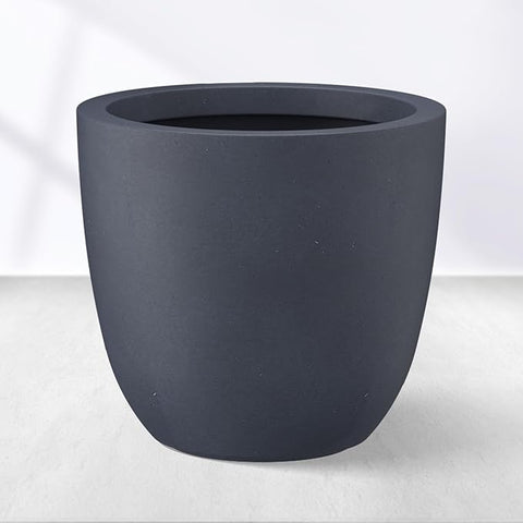 Kante 14 Inch Dia Round Concrete Planter, Indoor Outdoor Large Plant P –  Grow It Depot