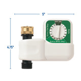 1-Outlet Automatic Single-Dial Hose Faucet Timer 62024