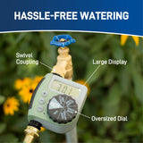 One Outlet Single-Dial Hose Faucet Timer 62056