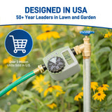 One Outlet Single-Dial Hose Faucet Timer 62056