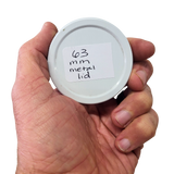 63mm Metal Jar Lid
