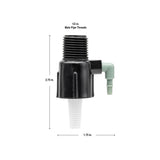 1/2" FPT x 1/4" Barb 1-Port Full Flow Drip Manifold 67050