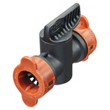 1/2" Drip-Lock Universal Push-Fit Coupling with Shut-Off Valve 67497