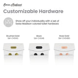 Swiss Madison St. Tropez One Piece Elongated Toilet Dual Vortex Flush 1.1/1.6 gpf with 10" Rough In (6 - Pack)
