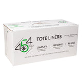 454 Bags 55 Gallon Tote/Bin Liner - 80" x 36" (Roll of 75)