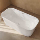 Swiss Madison Concorde 67" Freestanding Bathtub