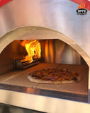 WPPO Traditional 25" Dual Fueled Pizza Oven With Gas Attachment- Wood and Gas Powered