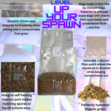 Sterile Mushroom Grain Spawn Bag (5 Pound)
