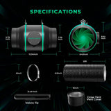 Mars Hydro FC-E4800 LED Grow Light + 4' x 4' Grow Tent + iFresh Inline Fan Combo with Temperature and Humidity Controller