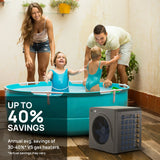Manatee Non-Inverter Pool Heat Pump, 18K/20K BTU