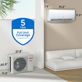 Finnmark 9,000 BTU Single Zone Mini Split AC (R32)