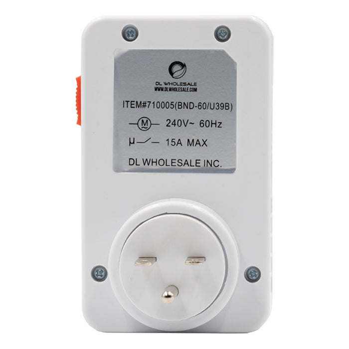 Grow1 240V Single Outlet Mechanical Timer – Grow It Depot