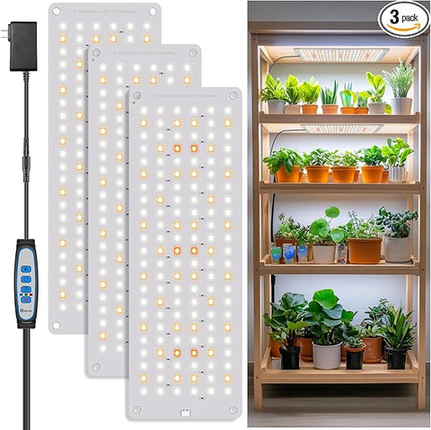 plant grow light panel Grow Light, Full Spectrum Under Cabinet Plant Lights for Indoor Growin – Grow It Depot