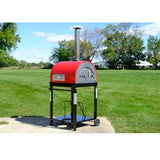 WPPO Traditional 25" Dual Fueled Pizza Oven With Gas Attachment- Wood and Gas Powered
