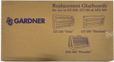 Gardner Replacement Insect Black Glue Board 9'' x 16'' (CS-62) - Case of 25 Packs (10/Pack)