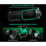 Mars Hydro iFresh 4" Complete Ventilation Kit