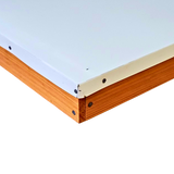 8-Frame Cypress Metal Capped Telescoping Cover