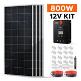 Rich Solar 800 Watt Solar Kit Complete Off-Grid Solar System for RVs, Boats, Tiny Homes