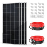 Rich Solar 800 Watt Solar Kit Complete Off-Grid Solar System for RVs, Boats, Tiny Homes