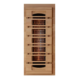 Golden Designs Full Spectrum Infrared Sauna with Himalayan Salt Bar | GDI-8020-03 | 2 Persons