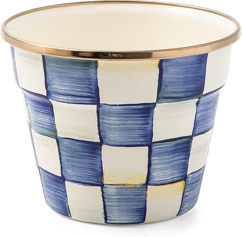 mini plant pot royal gardeners MACKENZIE-CHILDS Enamel Garden Pot, Decorative Pot for Plants, Outdoor – Grow It Depot
