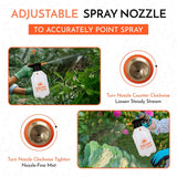 Handheld Pumping Sprayer Viton Seals Sprayers in Lawn and Garden, Spray Bottles for Cleaning Chemical Sprayer Continuous Spray Bottle for Plants 1.5L Plus (0.4 Gal/51oz)