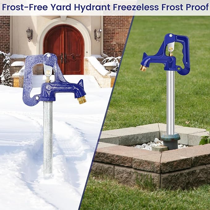 3.25FT Frost-Free Yard Hydrant, Freezeless Frost Proof Hydrant,Water H ...