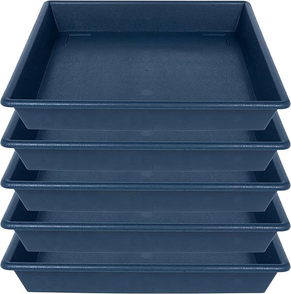 10 inch square plant saucer Square Plant Saucer 10 Inch 5 Pack, Plant Stand Flower Pot No Holes, P –  Grow It Depot