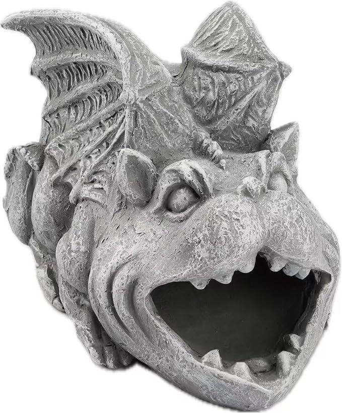 Elenon Gargoyle Decorative Gutter Downspout Extension Statue, Gutter G ...