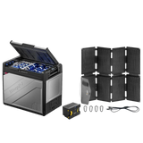 BougeRV Rocky Solar Battery Portable Fridge Kit