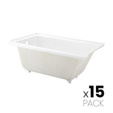 Swiss Madison Voltaire 60" x 30" Left-Hand Drain Alcove Bathtub (15 - Pack)