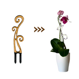 BARE™ Flora™ - Customizable wooden plant support - Perfect for Orchids