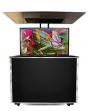 MirageVision 65" Outdoor TV Premium Lift Cabinet