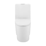 Swiss Madison St. Tropez One-Piece Elongated Toilet Vortex Dual-Flush 1.1/1.6 gpf (6 - Pack)