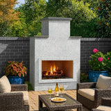 Cal Flame - Indio Contemporary Outdoor Gas Fireplace - FRP-903-1 | AQVINA World