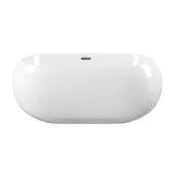 Swiss Madison Plaisir 63" Freestanding Bathtub