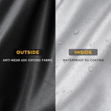 Pizza Oven Cover for Gozney Tread Portable Pizza Oven, Heavy-Duty 600D Protective Cover for Gozney 12" Outdoor Pizza Oven