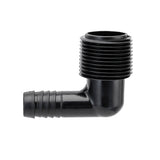 3/4" MPT x 1/2" Barb Riser Flex Pipe Elbow 94360