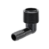 3/4" MPT x 1/2" Barb Riser Flex Pipe Elbow 94360