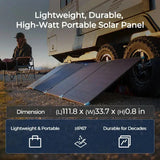 Renogy Solar Suitcase 400W Lightweight Portable Solar Panel