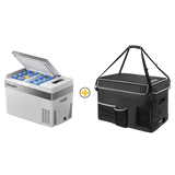 BougeRV 12V 30 Quart (28L) Portable Car Fridge