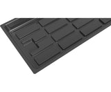 Active Aqua 2.0 Low Rise Tray, Black, 2'x4' (OD)