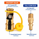 Flame King RV Grill Quick Connect Adapter
