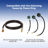 Flame King Auto Regulator with Pls Cover & Long Mount Bracket