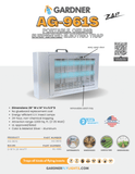 Gardner 50 Watt Shatterproof Portable Model Insect Light Trap - AG-961
