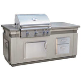AOG 30" L-Series Island Bundle (75"w x 35"d x 36"h) - Model #: IP30LB-CGD-75SM